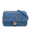 Chanel Medium Quilted Denim Mood Flap Secondhand