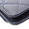 Chanel CC Quilted Caviar Wallet on Chain Secondhand