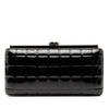 Chanel CC Chocolate Bar Patent Frame Clutch Secondhand