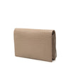 Saint Laurent Small Croc Embossed Leather Monogram Kate Tassel Crossbody Secondhand