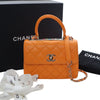 Chanel Mini Quilted Lambskin Trendy CC Top Handle Flap Secondhand