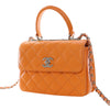 Chanel Mini Quilted Lambskin Trendy CC Top Handle Flap Secondhand