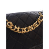 Chanel Quilted Lambskin Logo Letters Chanel Touch Chain Flap Secondhand