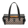 Gucci GG Canvas Bamboo Bullet Shoulder Bag Secondhand