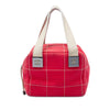 Chanel CC Chocolate Bar Canvas Wild Stitch Handbag Secondhand