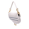 Dior Perforated Oblique Embossed Calfskin Saddle Bag Secondhand