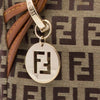 Fendi Zucchino Canvas Triple Strap Pochette Shoulder Bag Secondhand