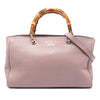 Gucci Medium Calfskin Bamboo Shopper Satchel Secondhand