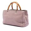 Gucci Medium Calfskin Bamboo Shopper Satchel Secondhand