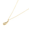 Tiffany 18K Yellow Gold Elsa Peretti Teardrop Pendant Necklace Secondhand