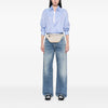 Secondhand Gucci GG Embossed Perforated Leather Belt Bag