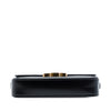 Celine Shiny Calfskin Triomphe Claude Shoulder Bag Secondhand