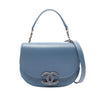 Chanel Medium Shiny Calfskin and Quilted Goatskin Coco Curve Flap Secondhand