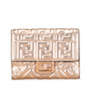 Fendi Zucca Embossed Compact Wallet Secondhand