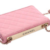 Chanel Lambskin Trendy CC Wallet On Chain Secondhand