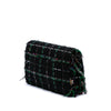 Chanel Quilted Boucle Tweed Robot Charm Wallet On Chain Secondhand