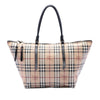 Secondhand Burberry Medium Haymarket Check Coated Canvas Salisbury Tote