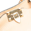 Valentino Small Leather Rockstud Trapeze Satchel Secondhand