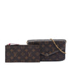 Secondhand Louis Vuitton Monogram Pochette Felicie