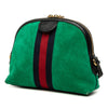 Secondhand Gucci Small Suede Web Ophidia Dome Crossbody