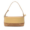 Burberry Calfskin and Suede Stitch Shoulder Bag Secondhand