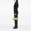 Burberry Calfskin and Suede Stitch Shoulder Bag Secondhand