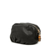Gucci Calfskin Bamboo Cosmetic Pouch Secondhand