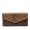 Louis Vuitton Monogram Reverse Giant Sarah Long Wallet Secondhand