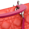 Dior Medium Bicolor Lambskin Cannage Lady Dior Secondhand
