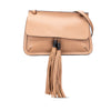 Gucci Medium Leather Bamboo Daily Crossbody Secondhand