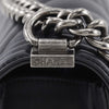 Chanel Old Medium Chevron Calfskin Boy Flap Secondhand