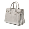 Saint Laurent Nano Metallic Crinkled Calfskin Supple Sac De Jour Satchel Secondhand