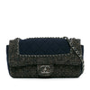 Chanel Small Jersey Tweed Flap Secondhand