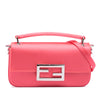 Fendi Satin Phone Pouch Baguette Satchel Secondhand