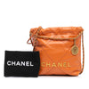 Chanel Mini Shiny Calfskin 22 Handbag Secondhand