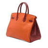 Hermès Special Order Tricolor Epsom Birkin Retourne 35 Secondhand