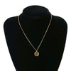 Dior Gold Plated CD Logo Pendant Necklace Secondhand