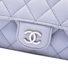 Chanel CC Quilted Caviar Sunglasses Case with Chain Secondhand