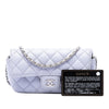 Chanel CC Quilted Caviar Sunglasses Case with Chain Secondhand
