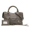 Balenciaga Mini Chevre Motocross Classic Metallic Edge City Satchel Secondhand