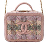 Chanel Small Tweed CC Filigree Vanity Case Secondhand