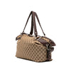 Gucci Medium GG Canvas Bamboo Bar Tote Secondhand