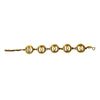 Secondhand Chanel CC Gold Plated Link Bracelet
