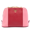 Prada Bicolor Saffiano Cosmetic Pouch Secondhand