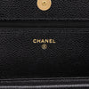 Chanel CC Quilted Caviar Wallet on Chain Secondhand