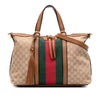 Gucci Medium GG Canvas Rania Top Handle Bag Secondhand