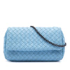 Bottega Veneta Mini Nappa Intrecciato Expandable Chain Flap Crossbody Secondhand