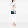 Chanel Quilted Glazed Calfskin Coco Pleats Chain Clutch Secondhand