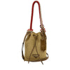 Prada Mini Raffia Effect Crochet Bucket Bag Secondhand