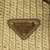 Prada Mini Raffia Effect Crochet Bucket Bag Secondhand